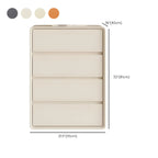 Commodes classiques en bois beige avec tiroirs à fermeture amortie