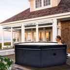 Spa portable avec parois en mousse rigide pour 6 personnes Pool Central Avenli Aegean