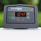 Spa gonflable Intex PureSpa Plus à jets avec 4 lumières multicolores à piles
