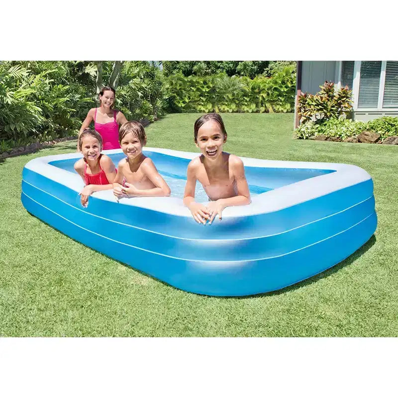 Piscine gonflable familiale Intex Swim Center 183 cm x 305 cm x 56 cm pour le jardin