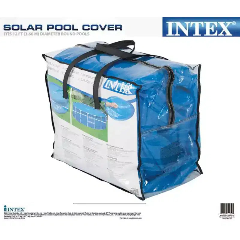 Bâche de piscine Intex 3,66 m avec piscine à cadre métallique 3,66 x 0,76 m avec filtres Intex (lot de 6)