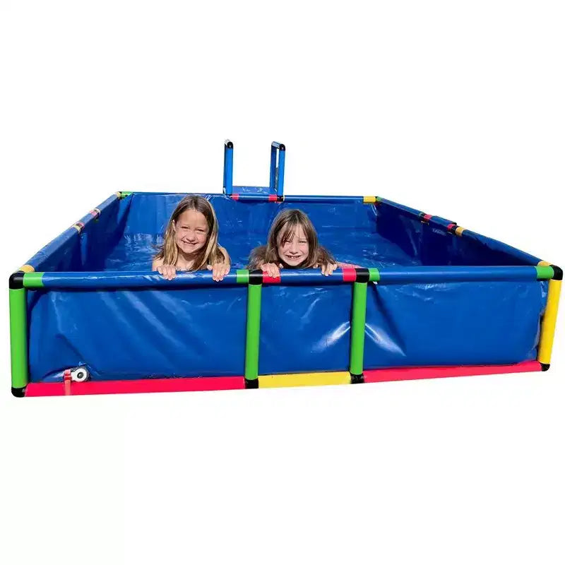 Funphix Piscine à construire/Piscine de jeu extérieure, fosse à balles, bac à sable/Se connecte avec d'autres ensembles Funphix