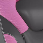 Sedia da gaming Flash Furniture X10 sedia da ufficio da corsa per PC computer con braccioli ribaltabili e ruote trasparenti
