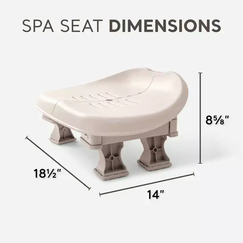 Spa gonflable Intex PureSpa Plus, kit d'entretien et siège amovible (lot de 2)