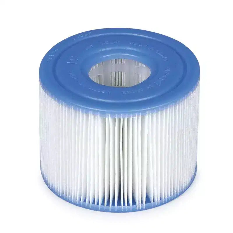 Intex 28429EP PureSpa Plus bain à remous gonflable portable à bulles, 77 x 28 et cartouches de rechange pour filtre de spa PureSpa Type S1 Easy Set (paquet de 6)