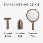 Spa gonflable carré Intex PureSpa Plus avec kit d'accessoires d'entretien