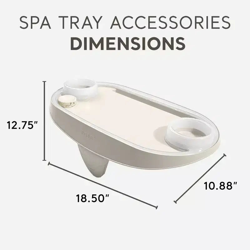 Spa gonflable Intex PureSpa Plus Greystone, 239x71 cm, avec support pour tablette et téléphone