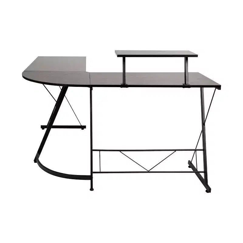 Bureau d'angle Emma et Oliver, bureau gaming, bureau pour la maison, structure