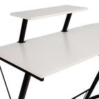 Bureau d'angle Emma et Oliver, bureau gaming, bureau pour la maison, structure