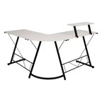 Bureau d'angle Emma et Oliver, bureau gaming, bureau pour la maison, structure