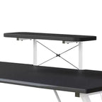 Bureau de gaming Emma et Oliver avec porte-gobelet, support pour casque et support pour écran/smartphone