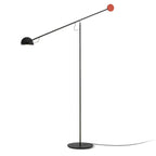 Lampadaire moderne à bras articulé LED en métal pour salon