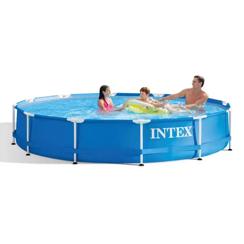 Piscine hors sol Intex de 3,66 m et pompe avec piscine gonflable pour enfants Sunset Glow de 58 po