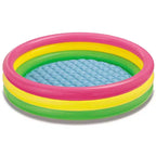 Piscine hors sol Intex de 3,66 m et pompe avec piscine gonflable pour enfants Sunset Glow de 58 po