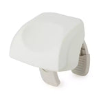 Intex PureSpa Plus Bain à remous gonflable portable à bulles et jets, 77 x 28 po et PureSpa Coussin appuie-tête en mousse, accessoire pour spa, blanc (paquet de 4)