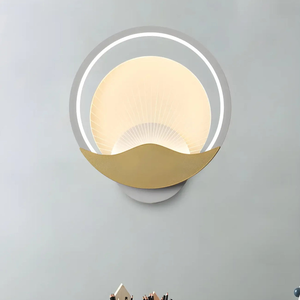 Applique murale LED moderne avec abat-jour en acrylique