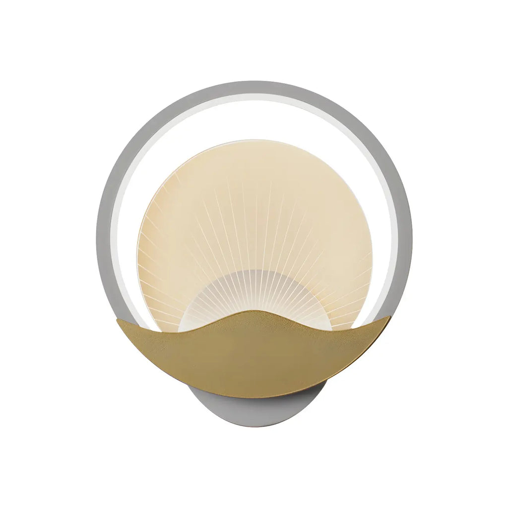 Applique murale LED moderne avec abat-jour en acrylique