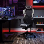 Chaise de gaming RESPAWN Flexx Mesh avec support lombaire et appui-tête réglable
