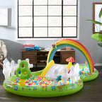 Centre de jeu gonflable aquatique Intex 57154EP My Garden coloré avec toboggan