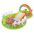 Centre de jeu gonflable aquatique Intex 57154EP My Garden coloré avec toboggan