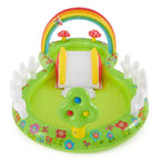 Centre de jeu gonflable aquatique Intex 57154EP My Garden coloré avec toboggan