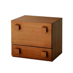 Commodes et chiffonniers minimalistes en bois brun avec tiroirs