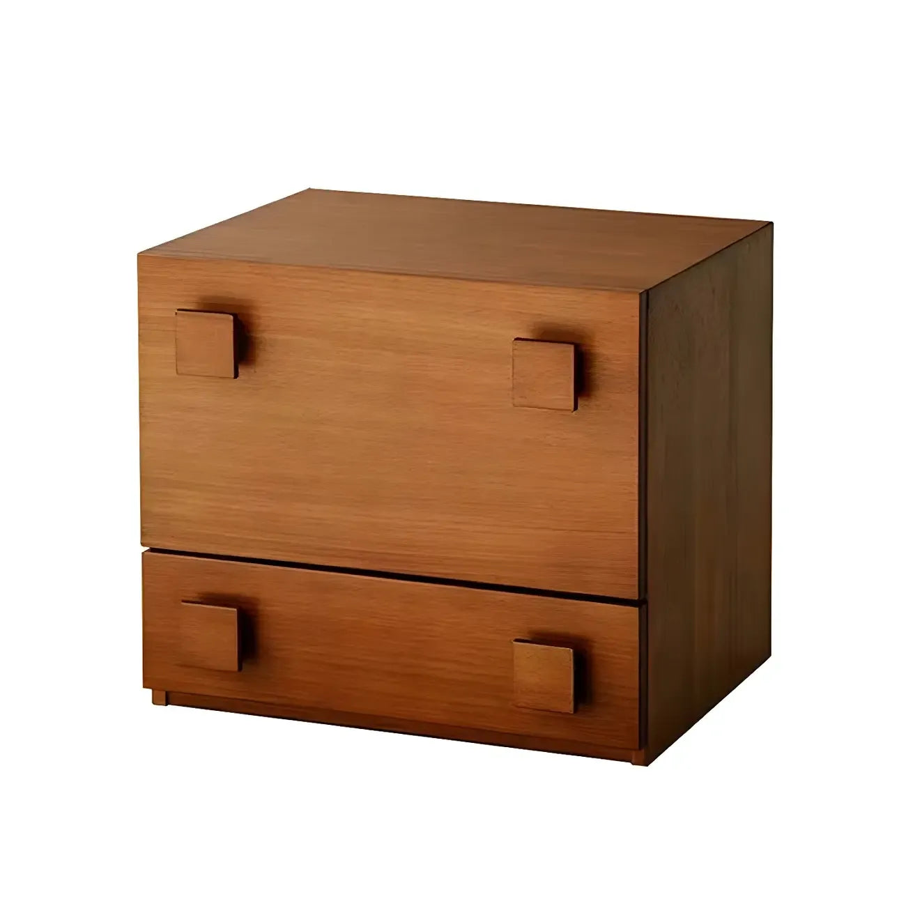 Commodes et chiffonniers minimalistes en bois brun avec tiroirs