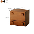 Commodes et chiffonniers minimalistes en bois brun avec tiroirs