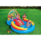 Piscine gonflable pour enfants Le Centre de jeu Anneau Arc-en-Ciel