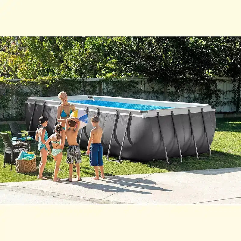 Piscine rectangulaire Intex Ultra Frame 5,49 m x 2,74 m x 1,32 m