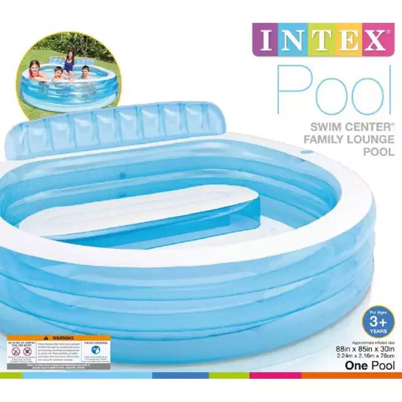 Piscine gonflable hors sol Intex Swim Center Family Lounge - 57190EP