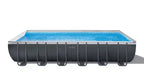 Intex Rectangular Ultra XTR Above Ground Pool w Sand Filter Pump 24 x 12 x 52