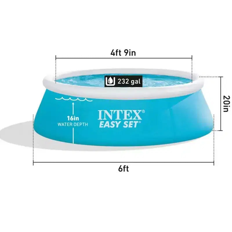 Piscine hors sol Intex 1,83 m x 51 cm Easy Set 28101EH