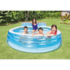 Piscine familiale gonflable Intex Swim Center, 88 X 85 X 30, pour 3 ans et plus