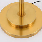 Lampadaire contemporain doré pour salon