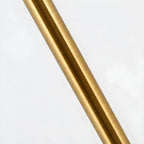 Lampadaire contemporain doré pour salon
