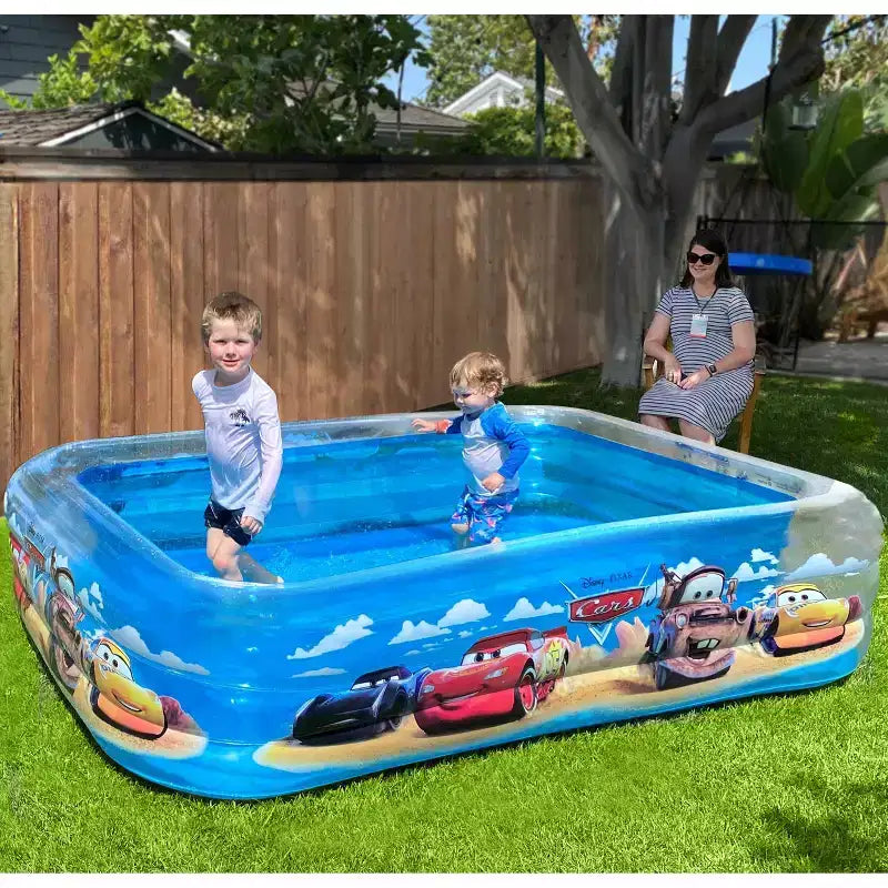 Piscine gonflable pour enfants GoFloats Disney Pixar 8' x 6'