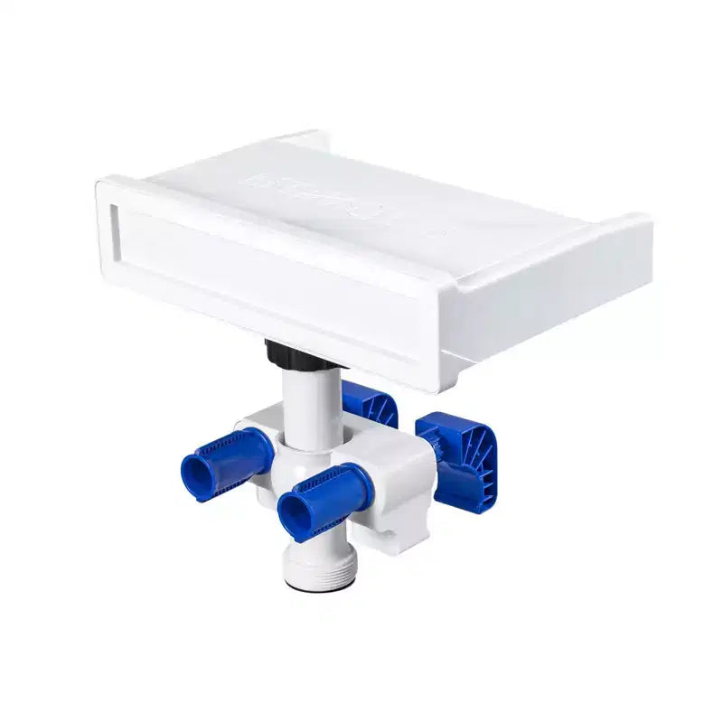 Bestway 7 couleurs LED cascade accessoire et piscine hors-sol ronde Steel Pro MAX 4,27 m x 1,22 m avec pompe