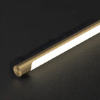 Applique murale moderne en laiton avec LED intégrée pour salle de bain