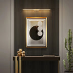 Applique murale moderne en laiton avec LED intégrée pour salle de bain