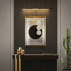 Applique murale moderne en laiton avec LED intégrée pour salle de bain