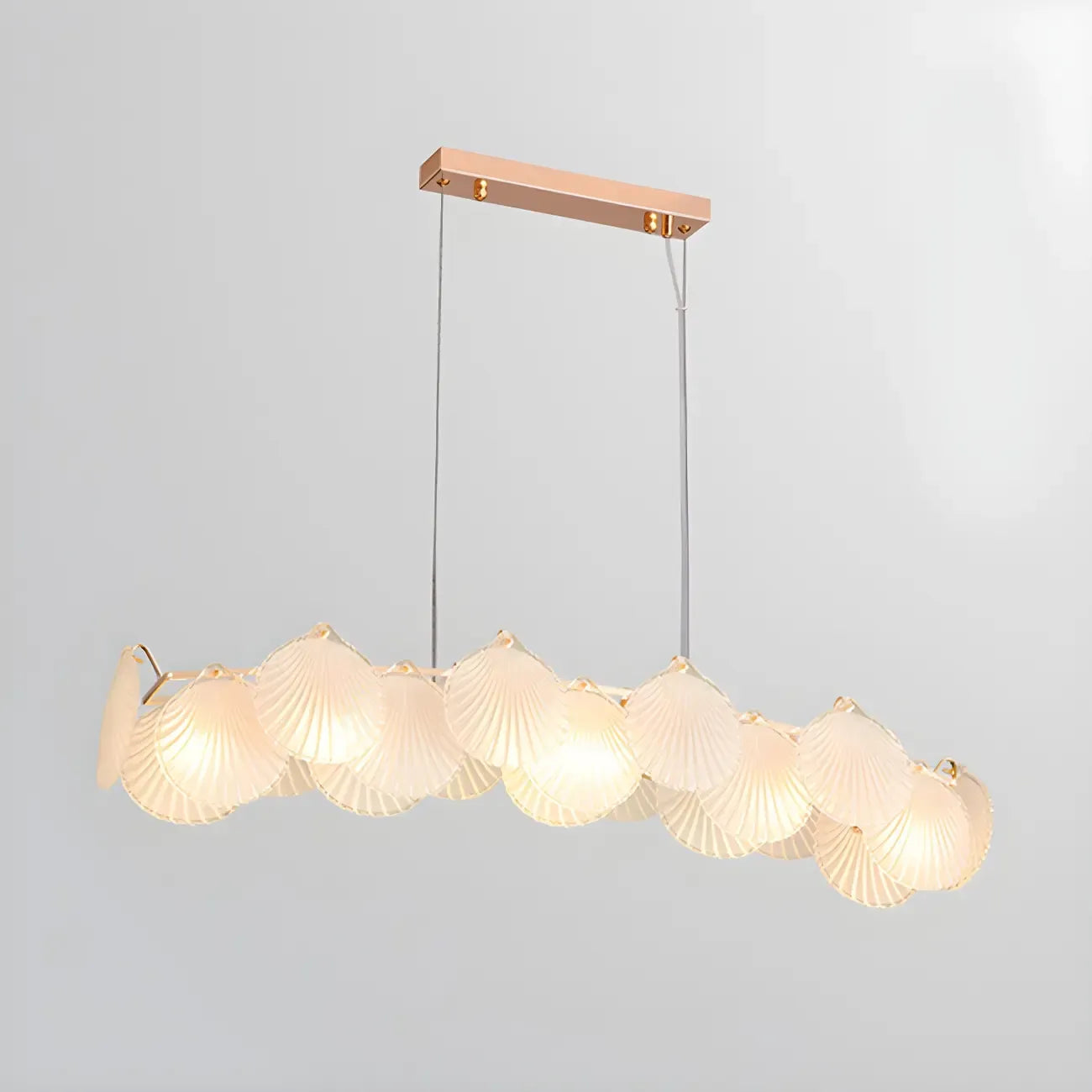 Suspension LED géométrique moderne et élégante