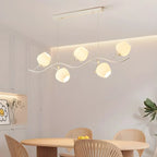 Elegante lampada a sospensione moderna a forma di fiore per isola cucina