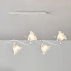 Elegante lampada a sospensione moderna a forma di fiore per isola cucina