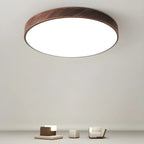 Plafonnier LED rond minimaliste rouille à intensité variable