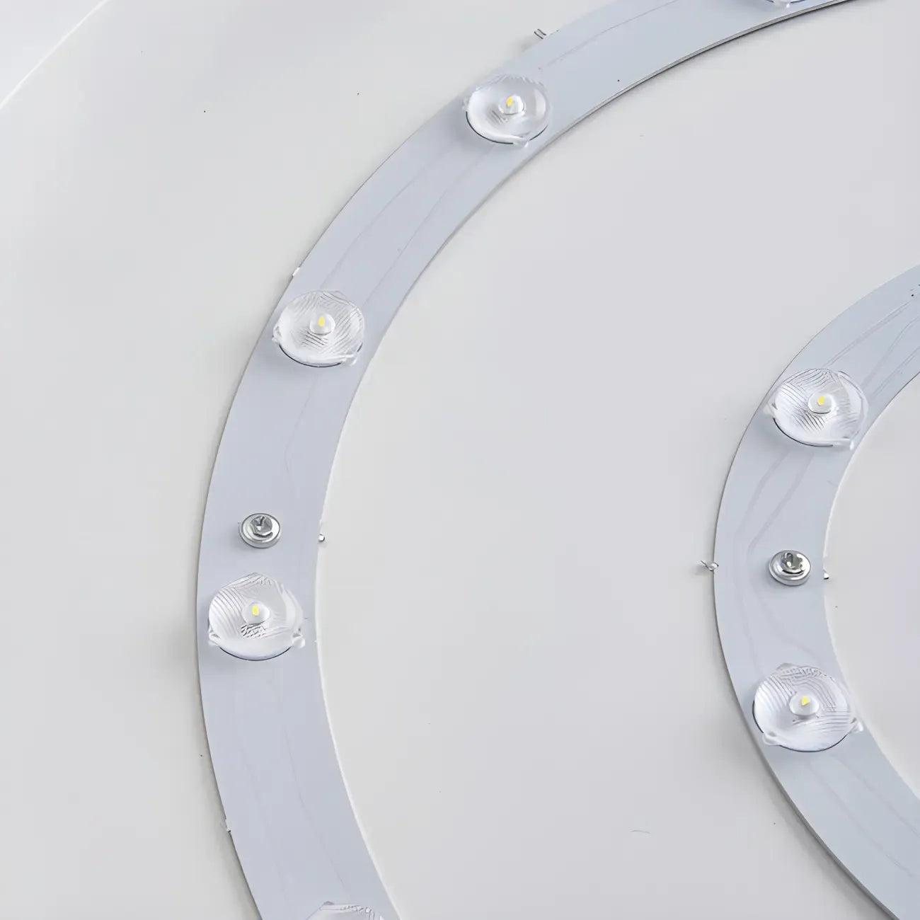 Plafonnier LED rond minimaliste rouille à intensité variable