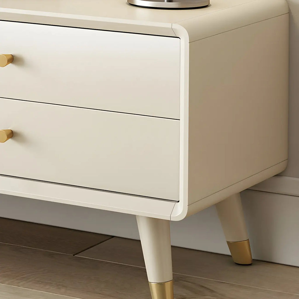 Mobile TV 87 in legno naturale nordico con ante scorrevoli