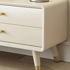 Mobile TV 87 in legno naturale nordico con ante scorrevoli