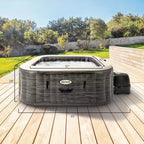 Spa gonflable carré 6 places Intex PureSpa Greystone Deluxe 77 X 77 X 28 po