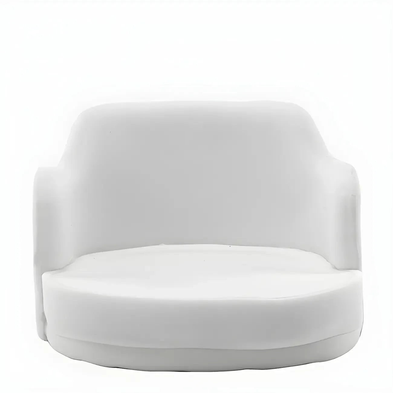 Tabouret de bar pivotant et réglable avec accoudoirs en cuir moderne